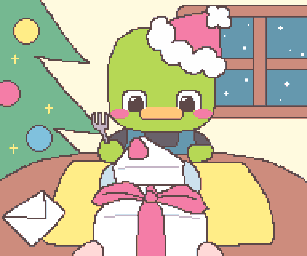 karashi_ii_'s tweet photo. メリクリ！🎁🫲🎅
#しらそるあーと https://t.co/p7NoNYkEx0