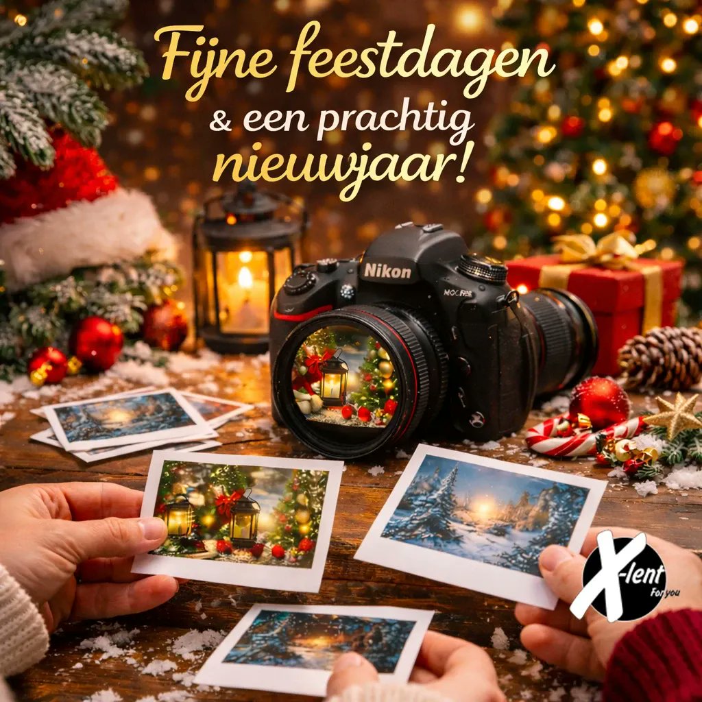 Fijne feestdagen en een prachtig nieuwjaar.  
Dank voor het vertrouwen. Op naar een nieuw jaar vol mooie momenten en scherpe beelden.  
#FijneFeestdagen #Nieuwjaar #Dankbaarheid #Mooiemomenten #ScherpeBeelden #Fotografie #Feestdagen #GelukkigNieuwjaar #2026 #VierHetLeven