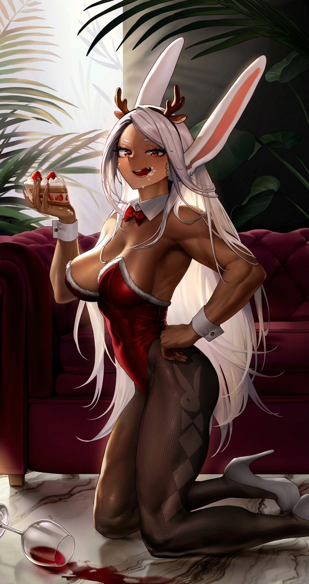 166_172's tweet photo. christmas mirko🎄🍰 https://t.co/XkaEvMfk7E
