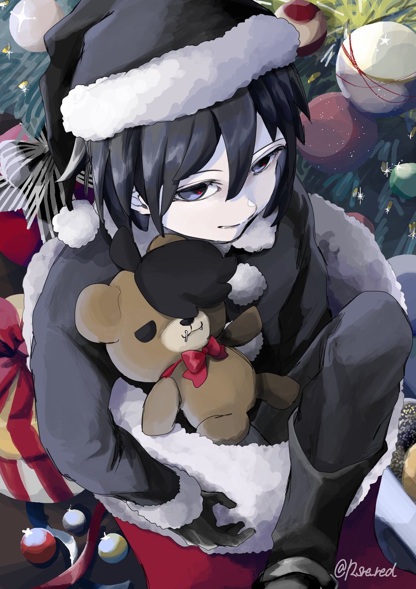 12sre_red's tweet photo. いい子にしてました？🎁【忍野扇】 https://t.co/XCzwUjEWI6