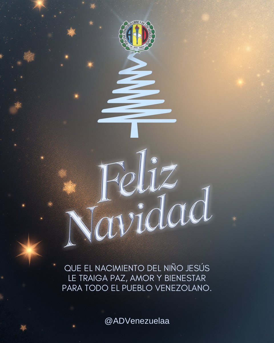 Querido pueblo venezolano:

En esta Navidad quiero abrazarlos con un mensaje lleno de esperanza, fe y amor. Son tiempos difíciles, pero también son tiempos para reafirmar nuestras convicciones, para no perder la confianza en Dios ni en la fuerza inmensa que habita en el corazón