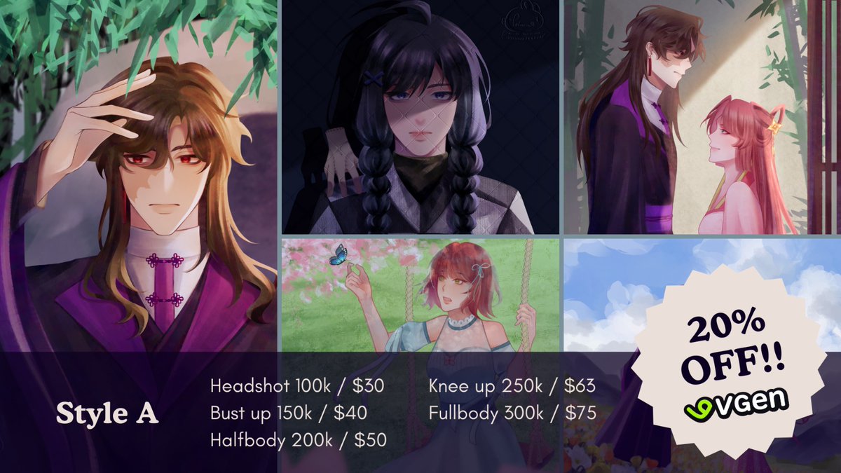 tatsurin95's tweet image. [rt &amp;amp; like are very appreciated]

Open Commission!!
For local 🇲🇨 &amp;amp; international

More info &amp;amp; sample
A thread👇

 #VGenOpen #VGenComm