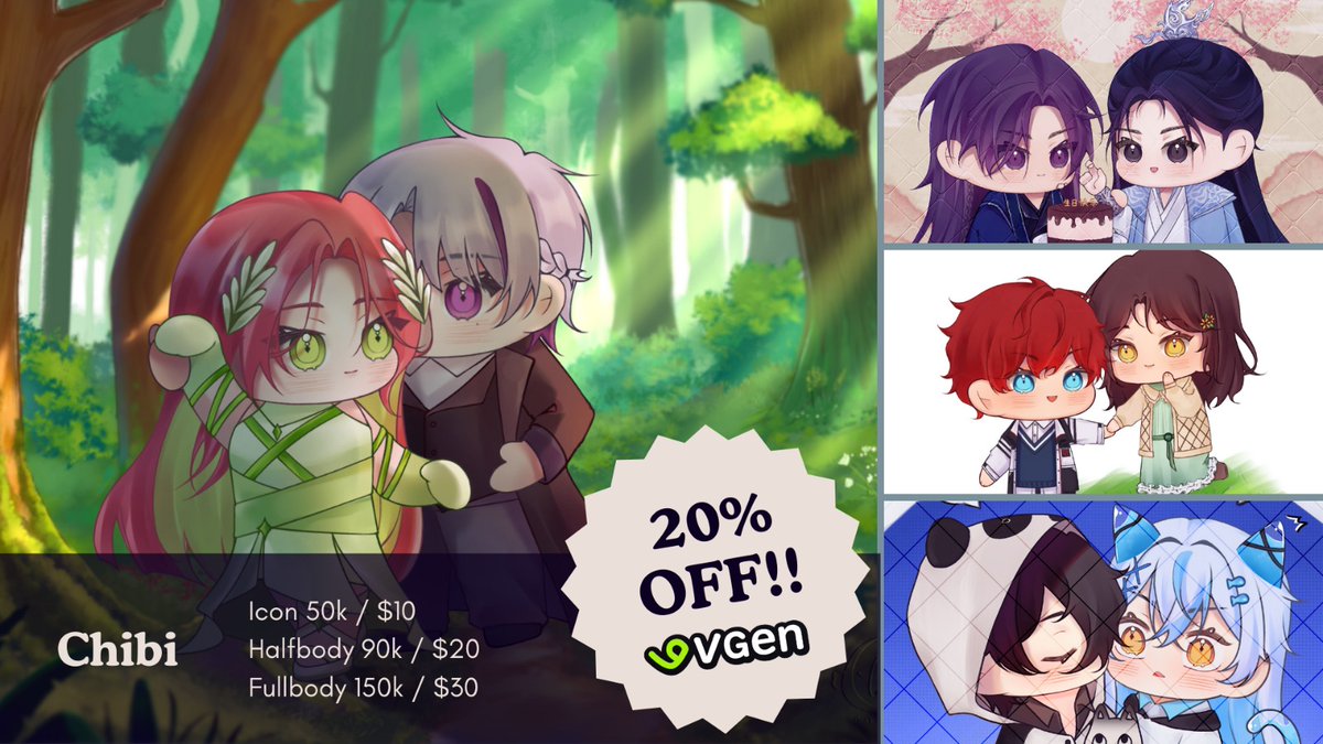 tatsurin95's tweet image. [rt &amp;amp; like are very appreciated]

Open Commission!!
For local 🇲🇨 &amp;amp; international

More info &amp;amp; sample
A thread👇

 #VGenOpen #VGenComm