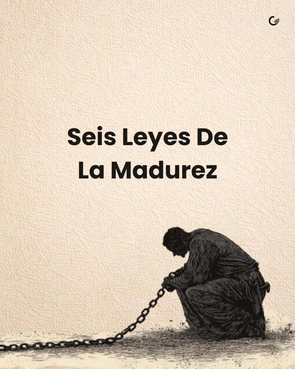 VirtudMental's tweet image. 6 LEYES DE LA MADUREZ...

--Hilo--