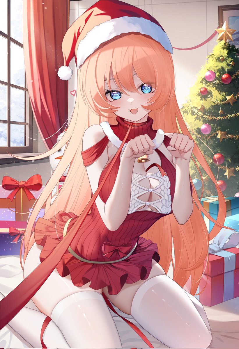 Merry I don't give a flip about Epstein files, politics, streamer award and vtuber drama Christmas. 🌈🎄

Have a gender bent ram instead 🐏

During Christmas it's important to try to cozy up a little. 
Be it with family, friends or someone you've met online. It isn't about fancy