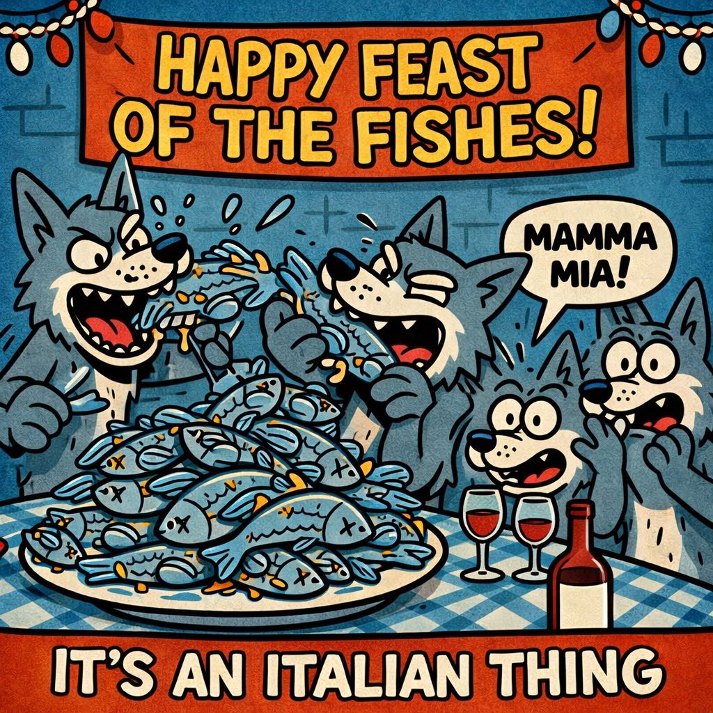 Happy Feast of the Fishes from all of <a href="/TheFArounds/">The FuckArounds</a> at <a href="/FnAroundpodcast/">F’nAround</a> !