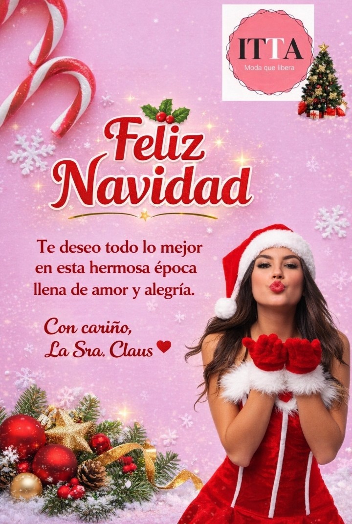 ✨ Que esta temporada te abrace bonito.
Que la noche buena te sepa a risas, a hogar y a recuerdos que brillan.
¡Feliz #Navidad!
Gracias por ser parte de esta historia. 🎄💝
#feliznavidad #lencería #ropainterior #tangas #tanga #tangadeldía #Navidad2025 #sexshop #sensualidad
