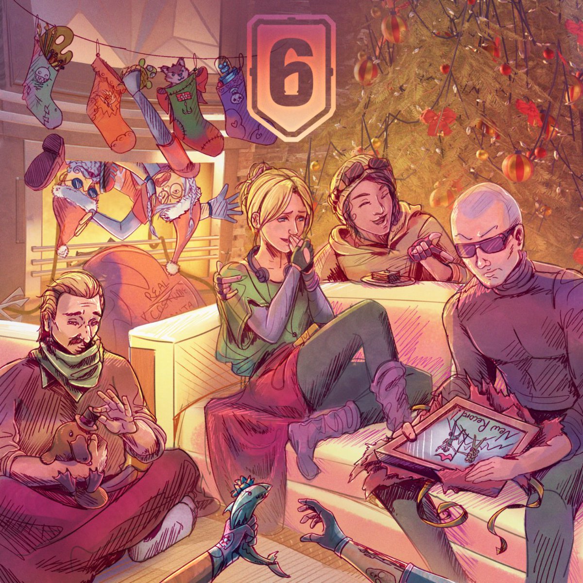 Rainbow6Game's tweet image. 🎄 Happy Holidays from the entire Siege team! ❄️

Celebrate big and keep the clutch plays coming 🎉