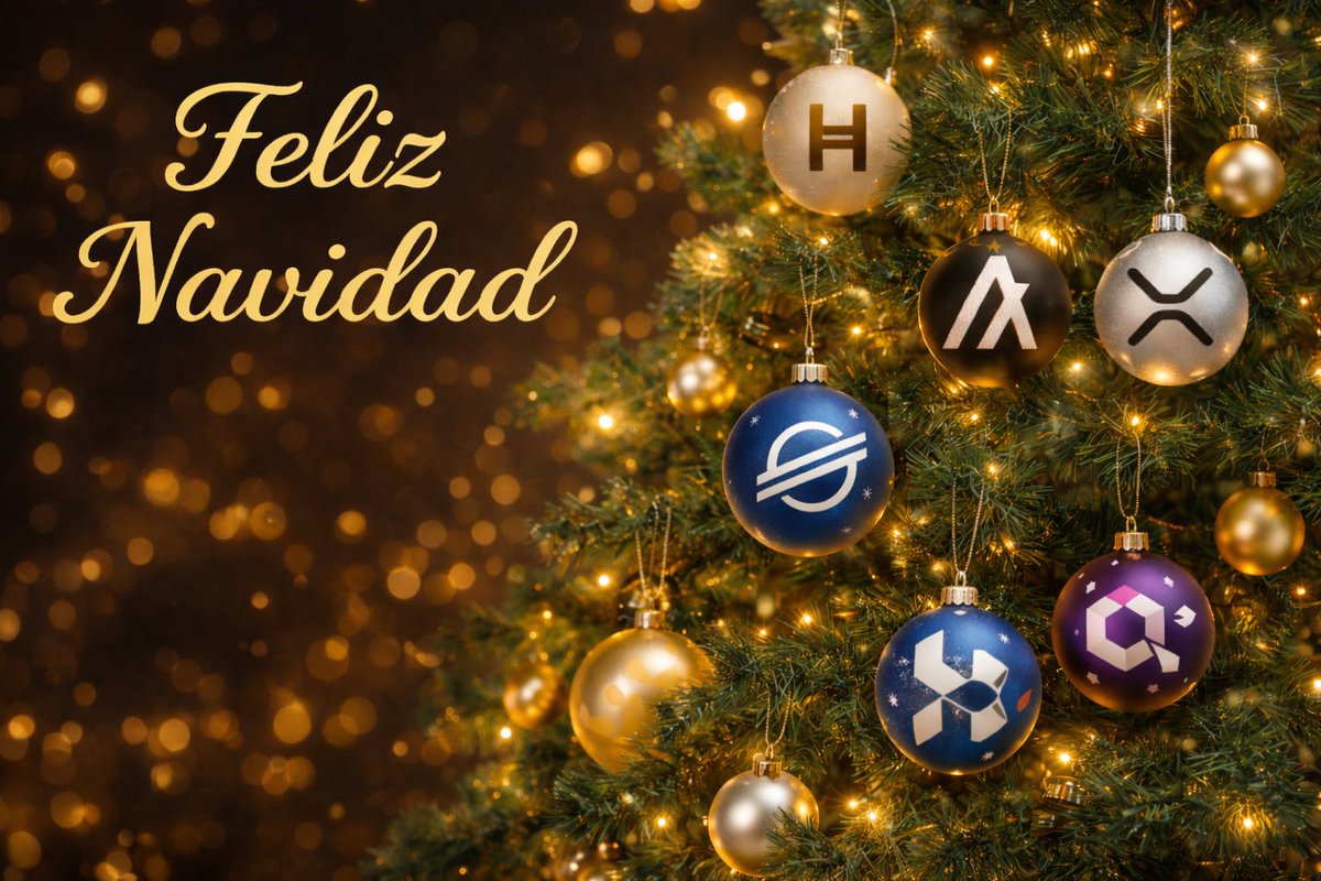 Merry Christmas to the 
X community 🎄🤍
May your holidays be calm and joyful, filled with health, warmth, and meaningful moments with family.
Here’s to a strong start into the new year and to 2026 bringing clarity, growth, and wins. 🫶🏻
¡Feliz Navidad y un próspero Año Nuevo! 🎁
