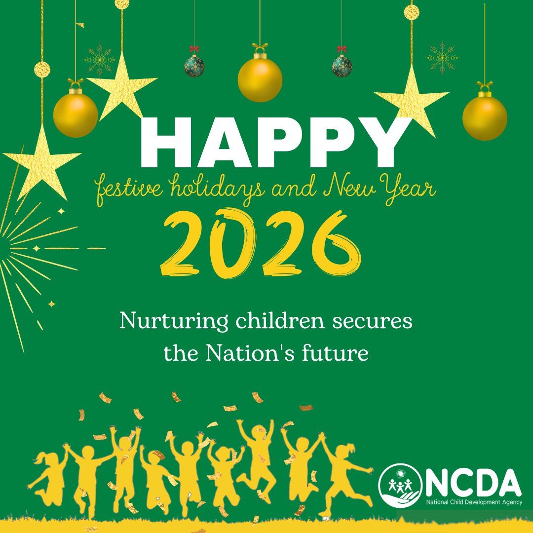 Rwanda_Child's tweet image. NCDA wishes you a happy festive season and New Year 2026.

𝗡𝘂𝗿𝘁𝘂𝗿𝗶𝗻𝗴 𝗰𝗵𝗶𝗹𝗱𝗿𝗲𝗻 𝘀𝗲𝗰𝘂𝗿𝗲𝘀 𝘁𝗵𝗲 𝐍𝗮𝘁𝗶𝗼𝗻'𝘀 𝗳𝘂𝘁𝘂𝗿𝗲.

#MyChildMyPride
