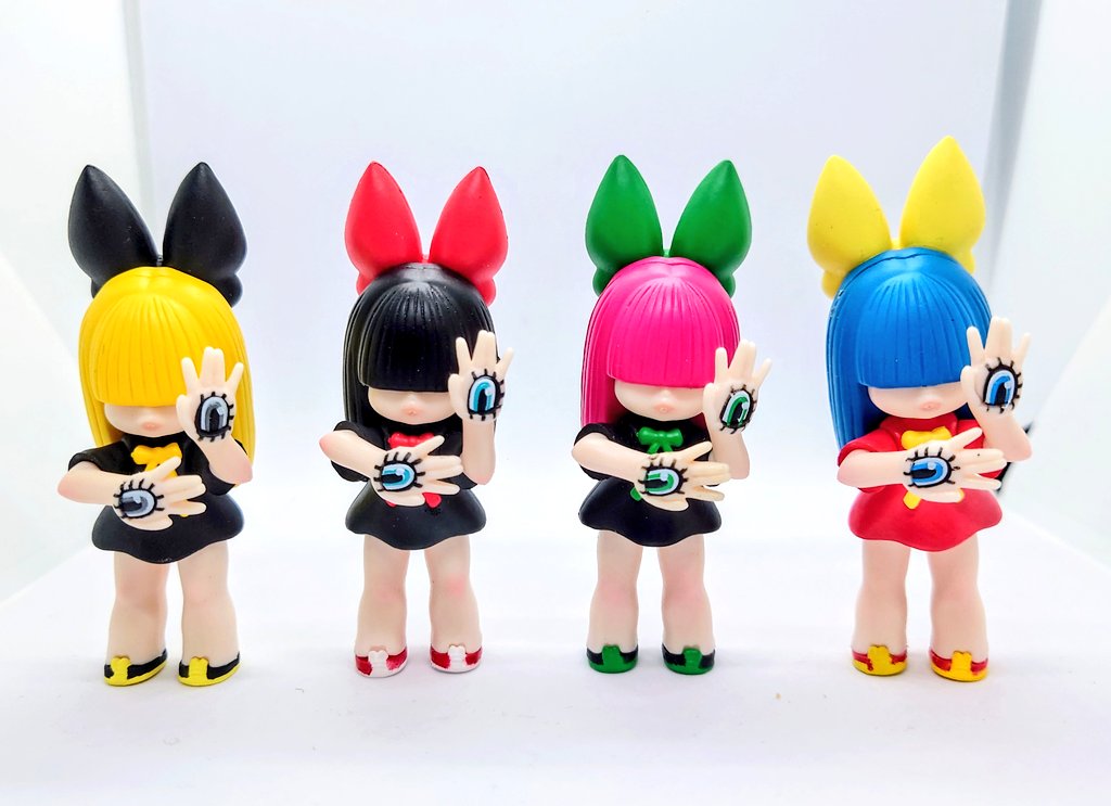 手の目少女にぎるちゃんガチャ開封しました🪬 可愛すぎる🫶💕 ソフビは