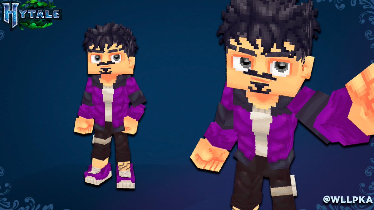 Commission para <a href="/CristofferSF/">Cristoffer Souza</a> 

feliz véspera de natal para todos(a), que 2026 seja um ano fantástico, e cheio de Hytale
#Hytale #HytaleFanart #Blockbench