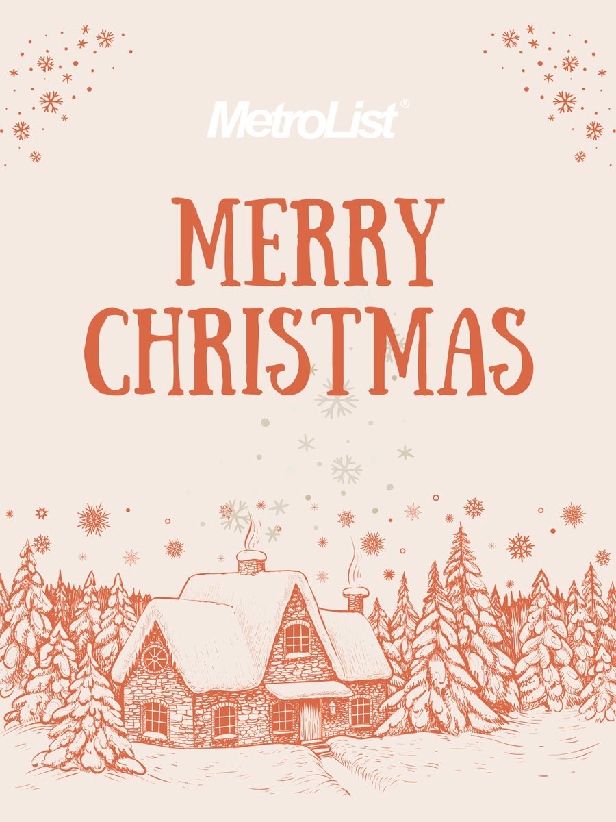 Wishing you a warm and joyful Christmas from our homes to yours! 🎄✨

The MetroList main office will be closed Dec 24th -Dec 26th. Tech Support will be open 9:00 AM–3:00 PM on Dec 26th. #Christmas2025