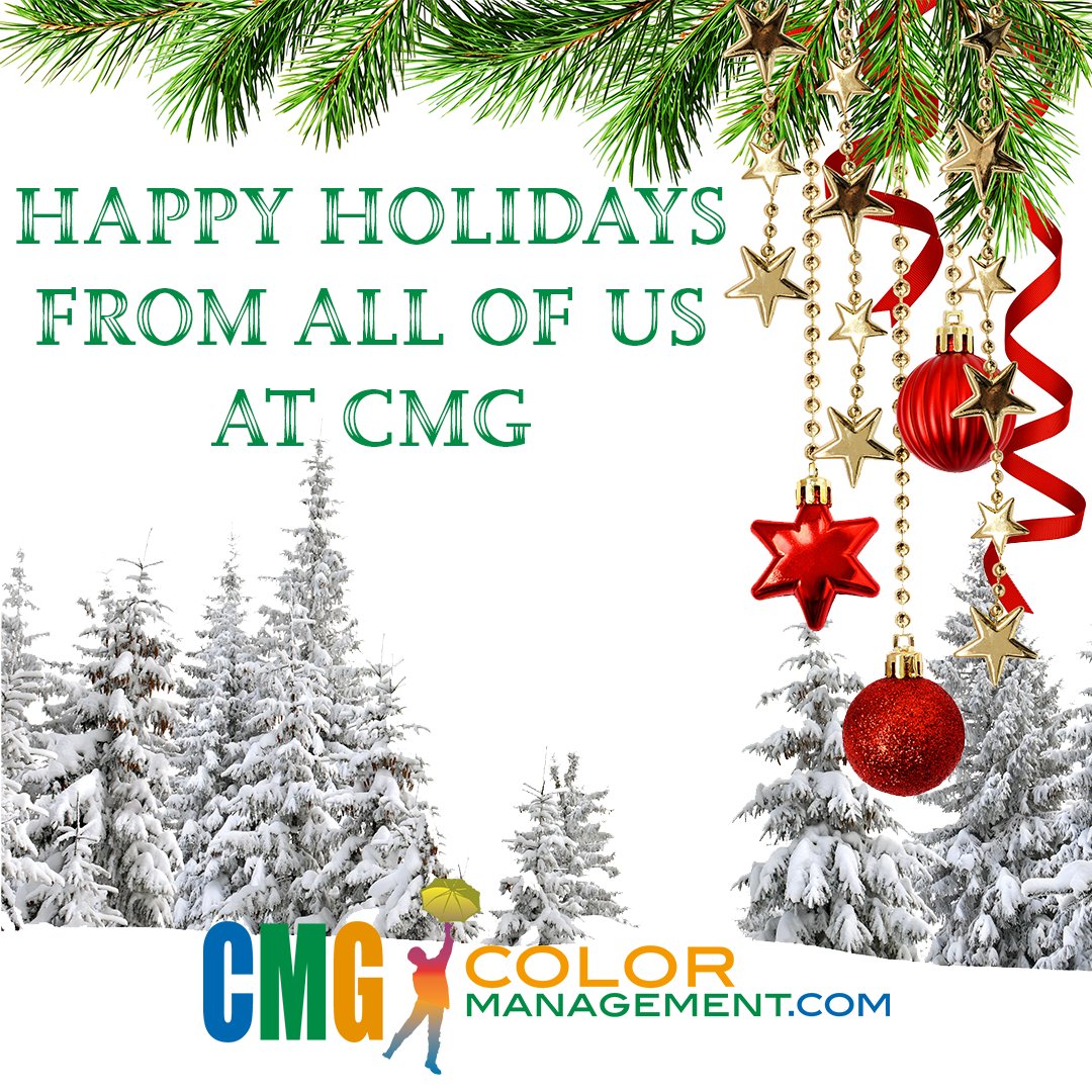 Thank you for being part of our community - and for letting us be a part of yours! Wishing everyone a joyful holiday season filled with joy. Cheers to 2026 and all the color adventures ahead! #Christmas #ColorManagement #Thanks #Holidays #Print