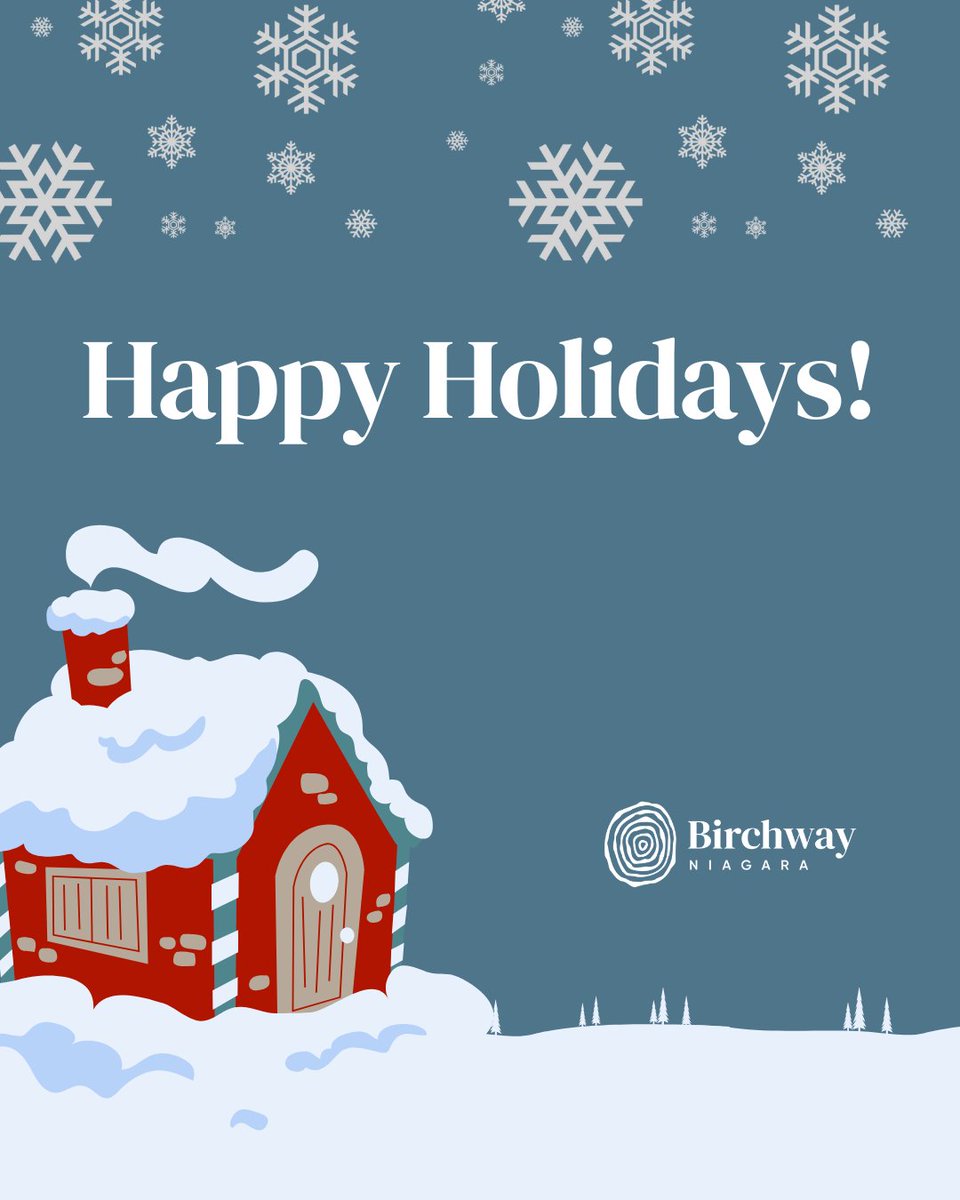 BirchwayNiagara's tweet image. Wishing our allies and our community a  happy holiday season. Thank you for being on the journey toward a safer future with us.

#HappyHolidays #AlliedAgainstAbuse
