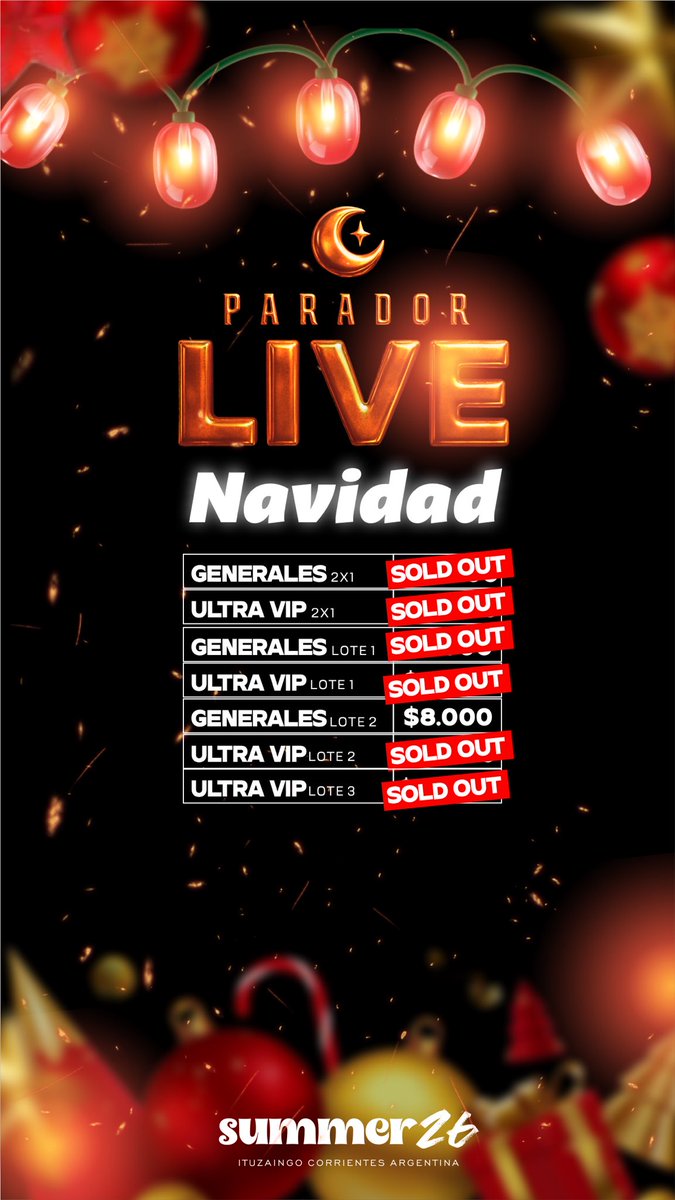 ParadorLive's tweet photo. HOY NAVIDAD EN EL PARADOR LIVE 🎄 https://t.co/00d3uiTYDW