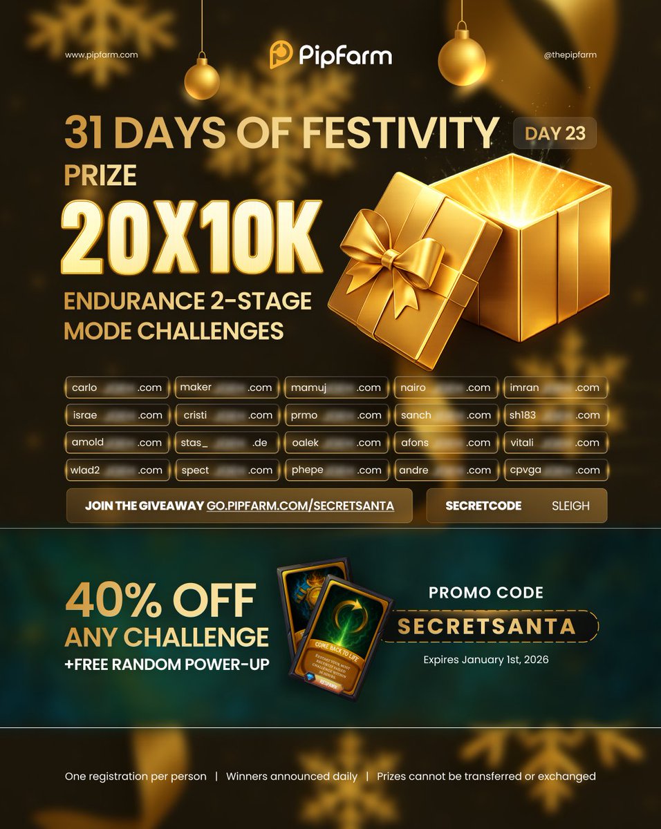 PipFarm | Funded Trader Firm tweet media