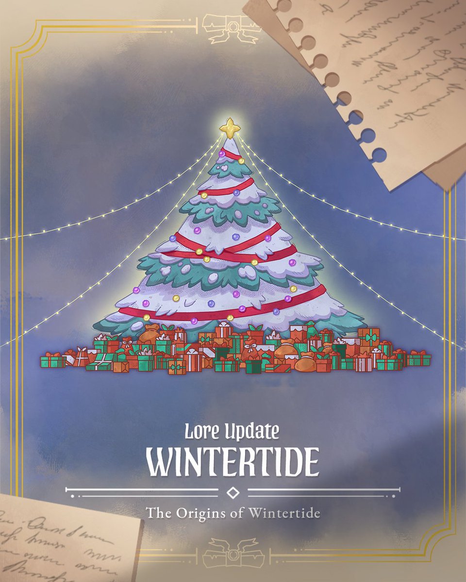 prism_arcana's tweet photo. Over the centuries, many #Wintertide traditions have come and gone, yet two remain at the heart of the holiday: the Tree of Gifts and giving gifts to loved ones.
Read the full update on our #PrismArcana website! 📘✨
https://t.co/mvbgfdFuHG
#Kurechii #Postknight2 #Postknight https://t.co/suBDhwGlEH
