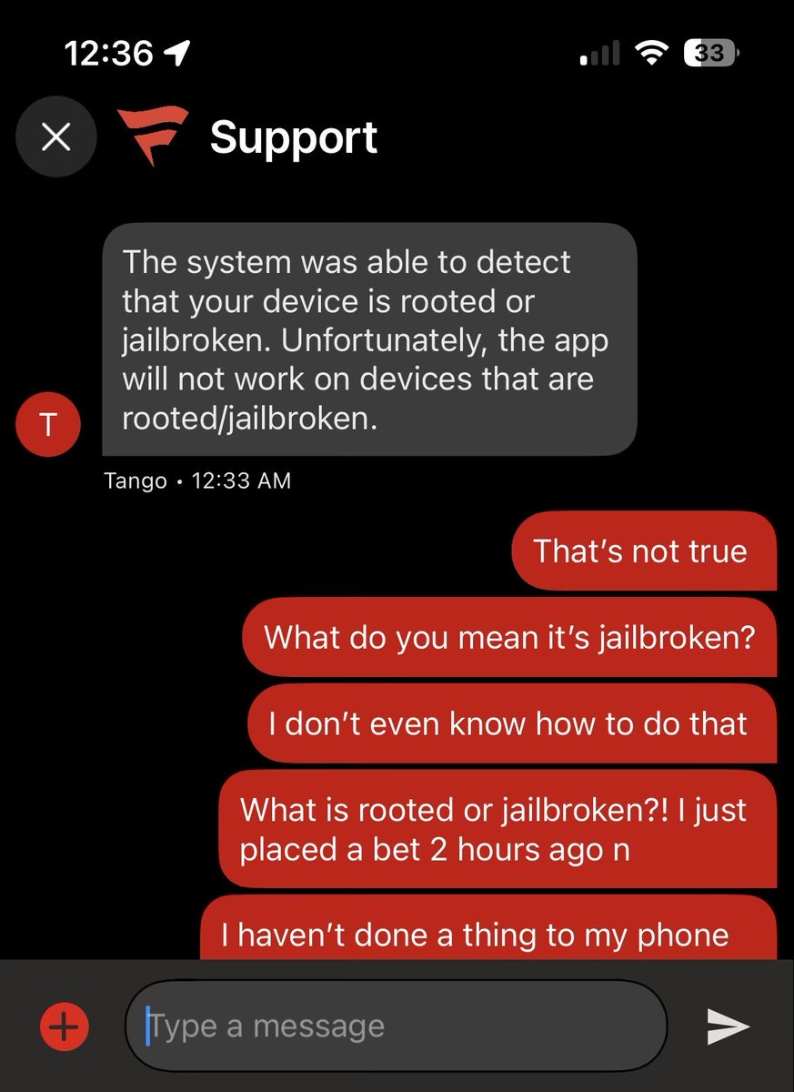 BeholdPaleH0rse's tweet image. . @FanaticsBook is saying I jailbroke my phone and I couldn’t get into my fanatics account. Maybe I should stop exposing all the things. Maybe I will just go away quietly. I am scared of Michael Rubin