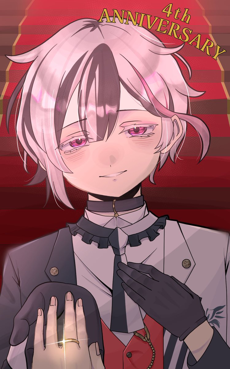 あくねこ4周年 #aknk_FA 😈🐈‍⬛4周年おめでとうございます