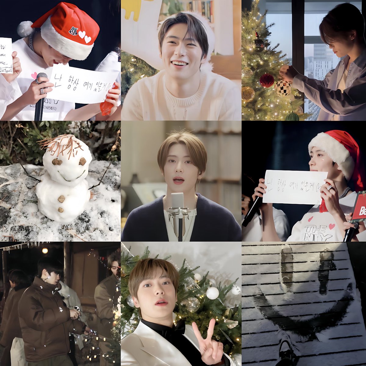 คนที่บอกว่าชอบวันคริสต์มาสมากที่สุด ส่วนจั้นชอบคริสต์มาสที่มีแจฮยอนมากก่า ฮืออ คิดถึงลูกคนเดียว🥺💗