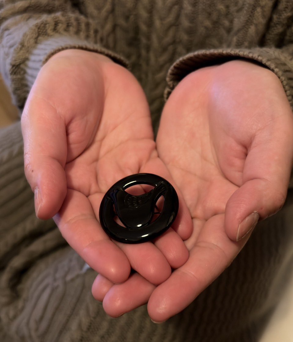 ミナペルホネンの鳥のブローチをいただきました これはかなり昔から