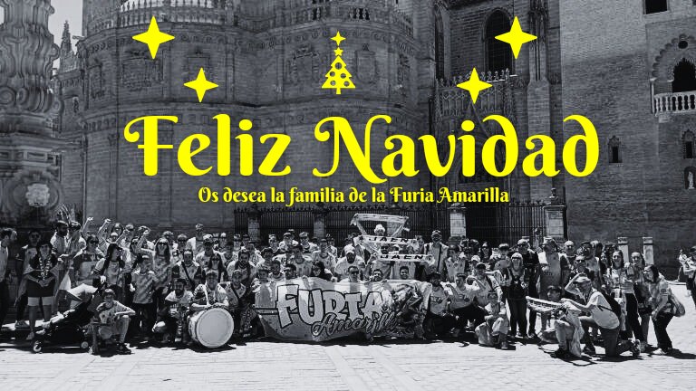 Desde Furia Amarilla os deseamos a todos unas felices navidades y unas felices fiestas 

#RugeLaFuria 🎄💛