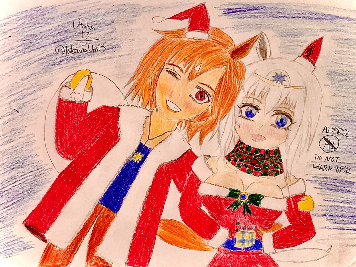 今年描いた中でも一二を争うレベルで好きな絵