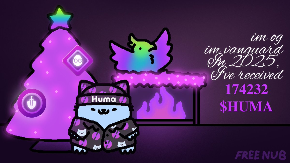 0xErbil's tweet photo. Happy Holidays @humafinance fam ❤️
May 2026 bring us mooaarr $HUMA 🎄 https://t.co/hUMnDmY87T