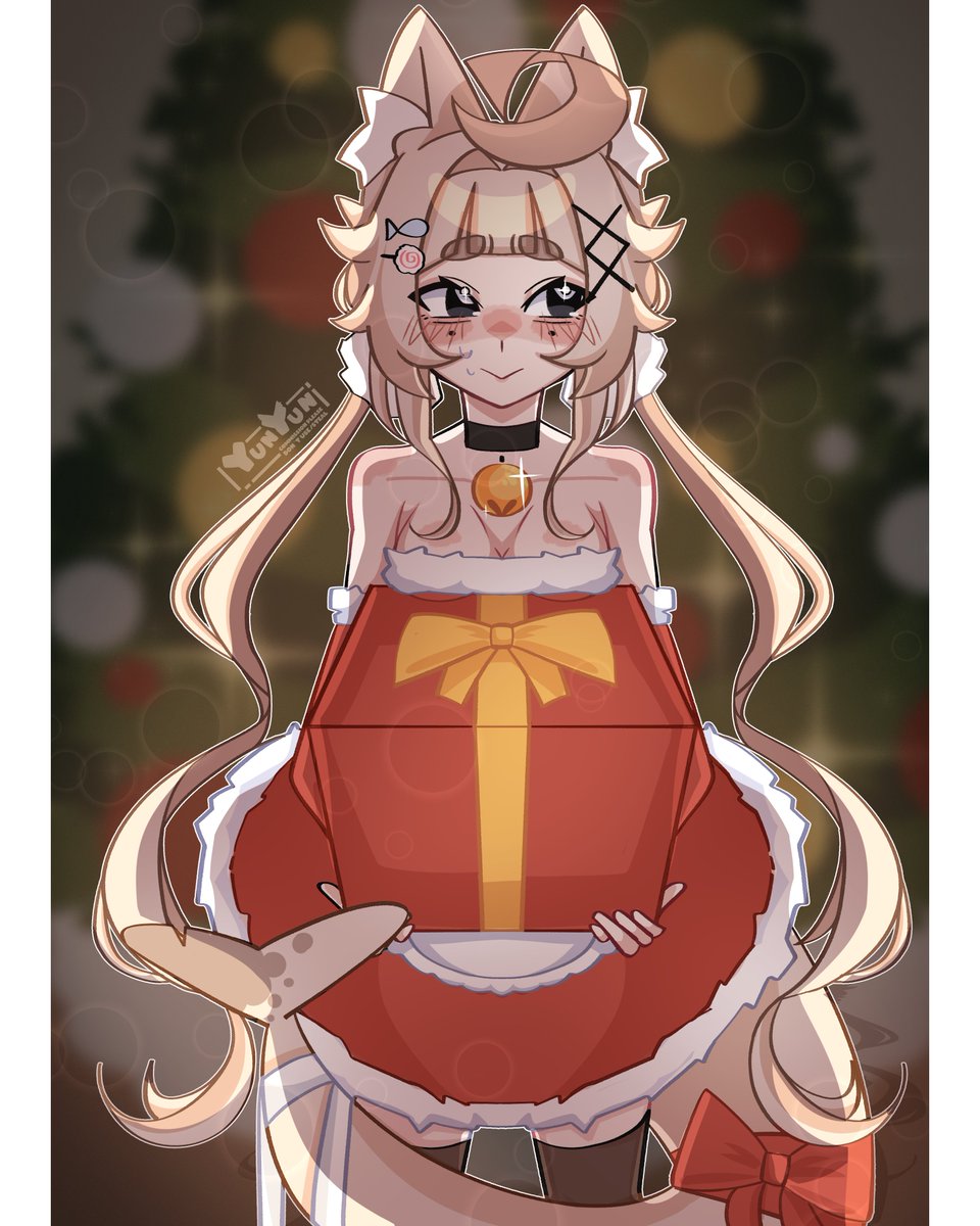 yunyunvt's tweet photo. merry xmas, guyzzzz! ヾ(≧▽≦*)o
#vtuber https://t.co/hNPxQqnHUs