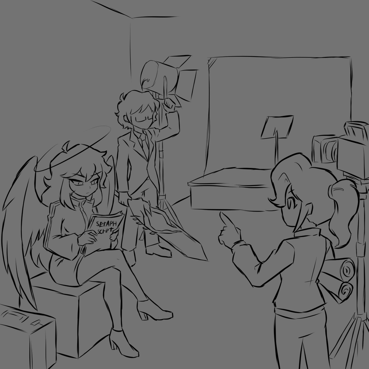 OneQuarty's tweet image. And some sketch. We are working! (trust)

#rhythmicrevolution