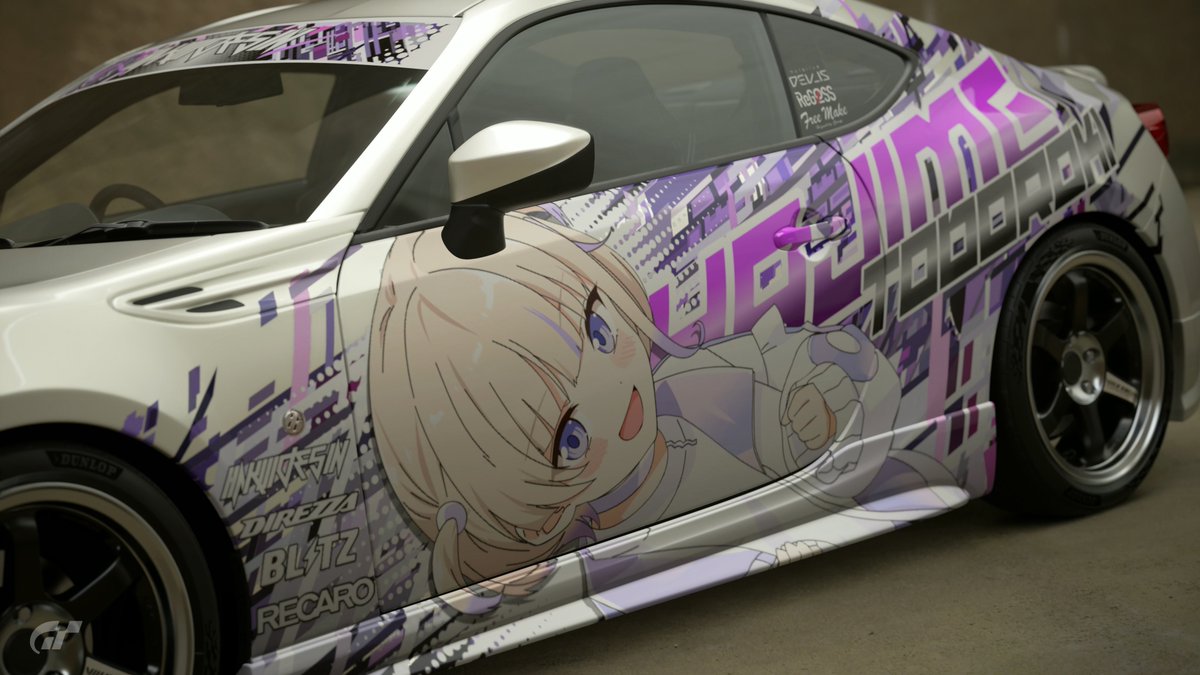 GT7 #GT7Livery #ReGLOSS #轟はじめ TOYOTA 86 GTLimited(ZN6)×轟