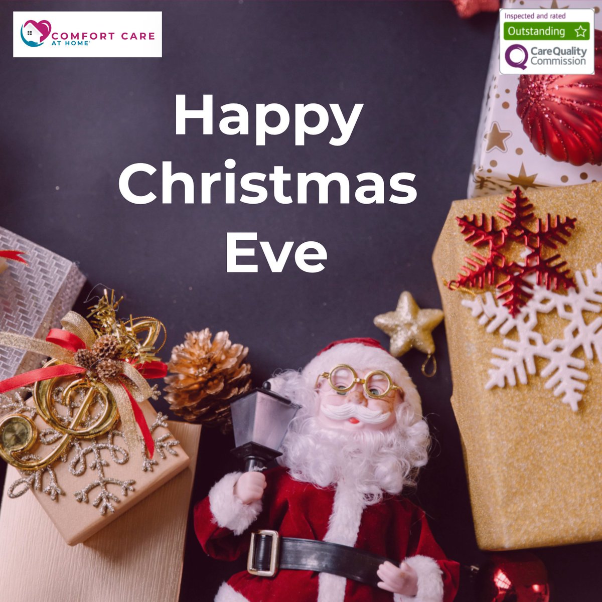ComfortCareAtHm's tweet photo. Care that lets families focus on what matters most: time together. 🤍✨ Wishing you a merry Christmas Eve 💖
#CareWithHeart #FamilyCentredCare https://t.co/QIZLhh2a7c