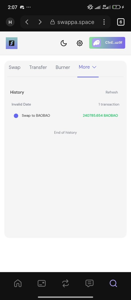 <a href="/swappadex/">SWAPPA</a> and <a href="/BaoBaoBonk/">BAOBAO - Bonk’s brother</a> is here with some xmas reward 

Just made my swaps, Santa Swappa

Still active
solscan.io/tx/4knzSRr4Gxp…