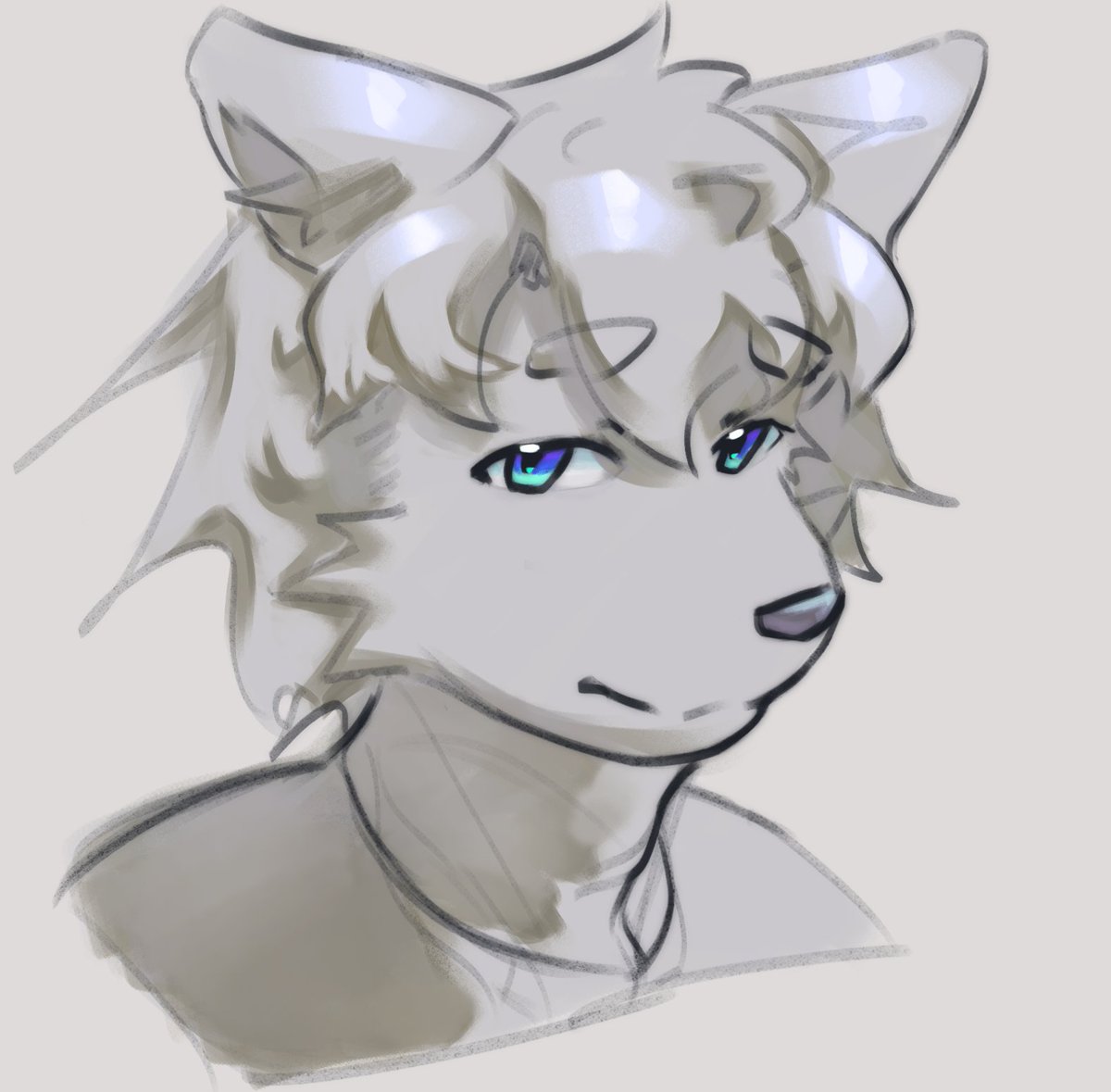 awsentik's tweet image. day162
画完一张脑细胞死完了