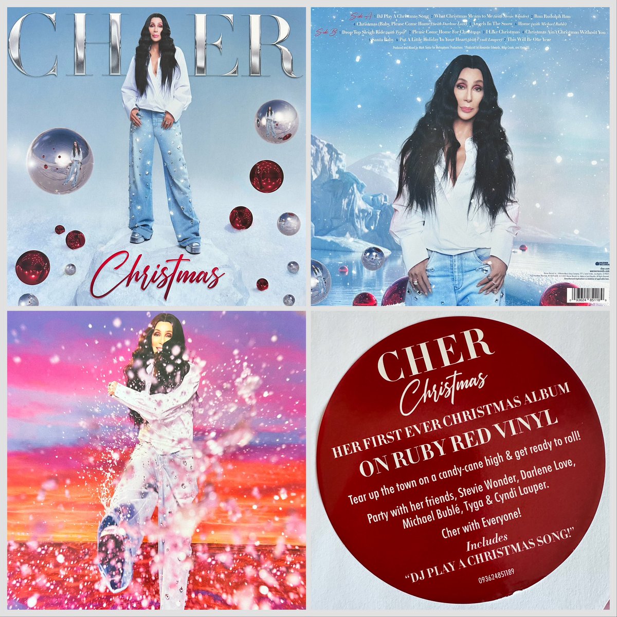 Christmas Eve tunes:
Cher -Christmas (2023)

#NowPlaying #Vinyl #December2025