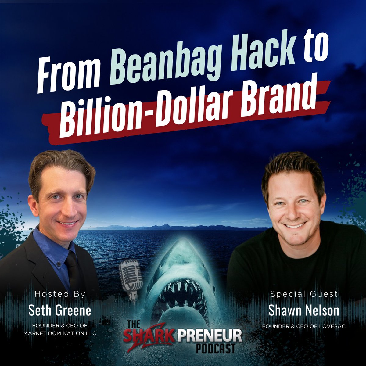 Today on #TheSharkpreneurPodcast with Seth Greene: Shawn Nelson discusses building a billion-dollar brand.
 
Listen NOW: bit.ly/2XA9KF5
#kevinharrington #sethgreene #sharkpreneurs #marketdomination @johnoflovesac