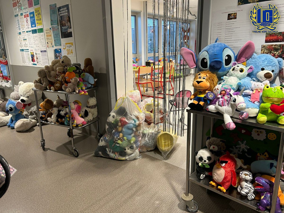 [VOEUX]

En cette veille de Noël, la Tribune Nord Sochaux adresse ses pensées à tous les enfants et personnes dans le besoin. 

Encore un grand merci à l'ensemble des supporters Sochaliens pour la réussite de la collecte. Une grande partie ayant été récemment distribuée à l'HNFC.