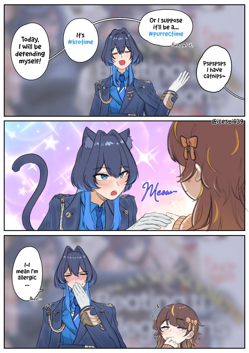 ices_i639's tweet photo. The petplay allegation 🐈‍⬛
#kronillust 
#anyatelier https://t.co/zvyIKfovgf