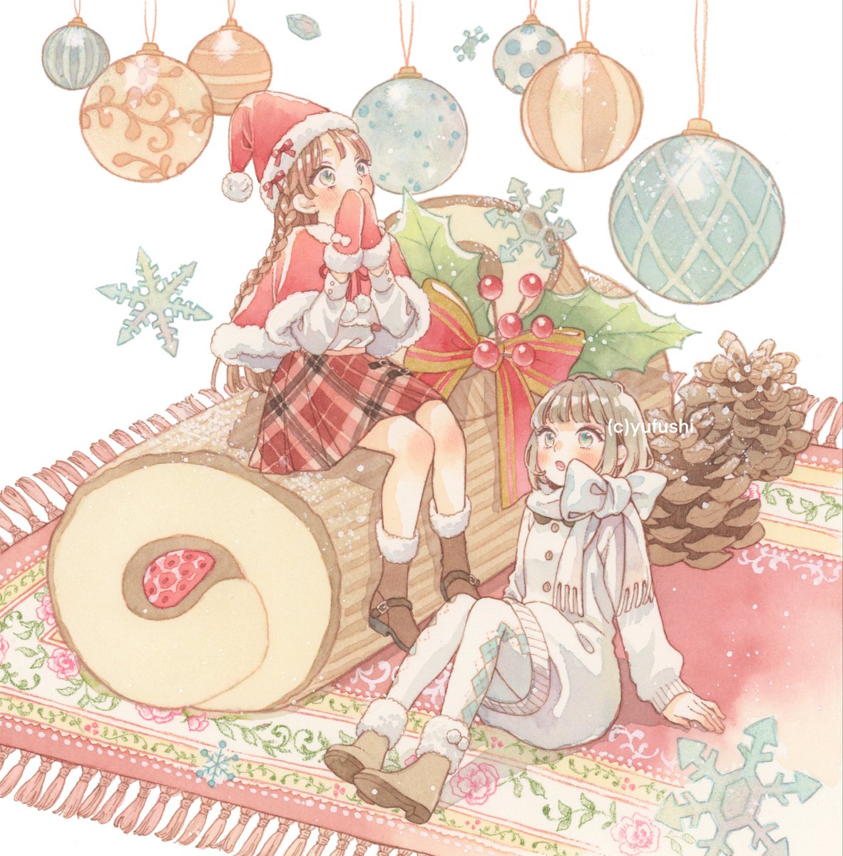 夢絵・CPイラストオーダー✩﻿Xmas SALE 🌼夢絵企画🌼 みなさんにプレゼントお届けさせてください⋆ ˚｡⋆ 𝜗𝜚