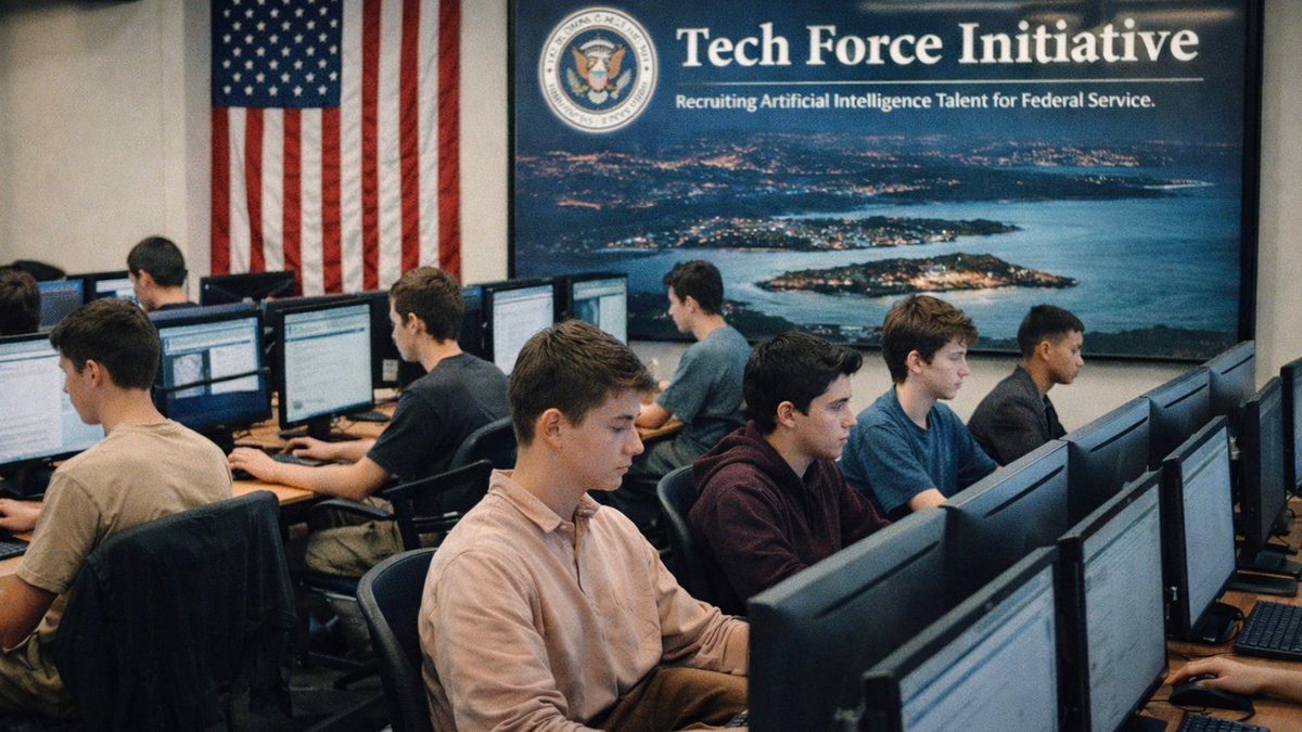RealWayneDupree's tweet photo. From mass layoffs to mass hiring? Trump's Tech Force gets 25K applicants for 1,000 AI jobs after shedding 300K+ feds. Mission-critical or mixed signals? #TechForce #FederalJobs #AI
Details: https://t.co/tErj9d7u94 https://t.co/C4R1qyGPC4
