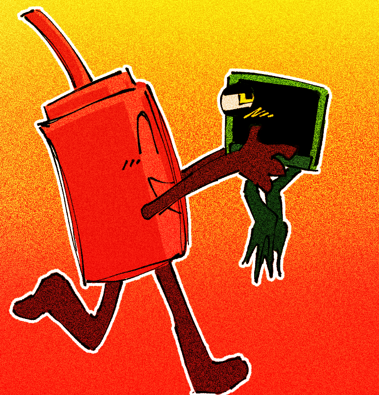 cataclyzmix's tweet photo. #osc itk and cantor doing a little thingy thing https://t.co/pidfEZAHM2
