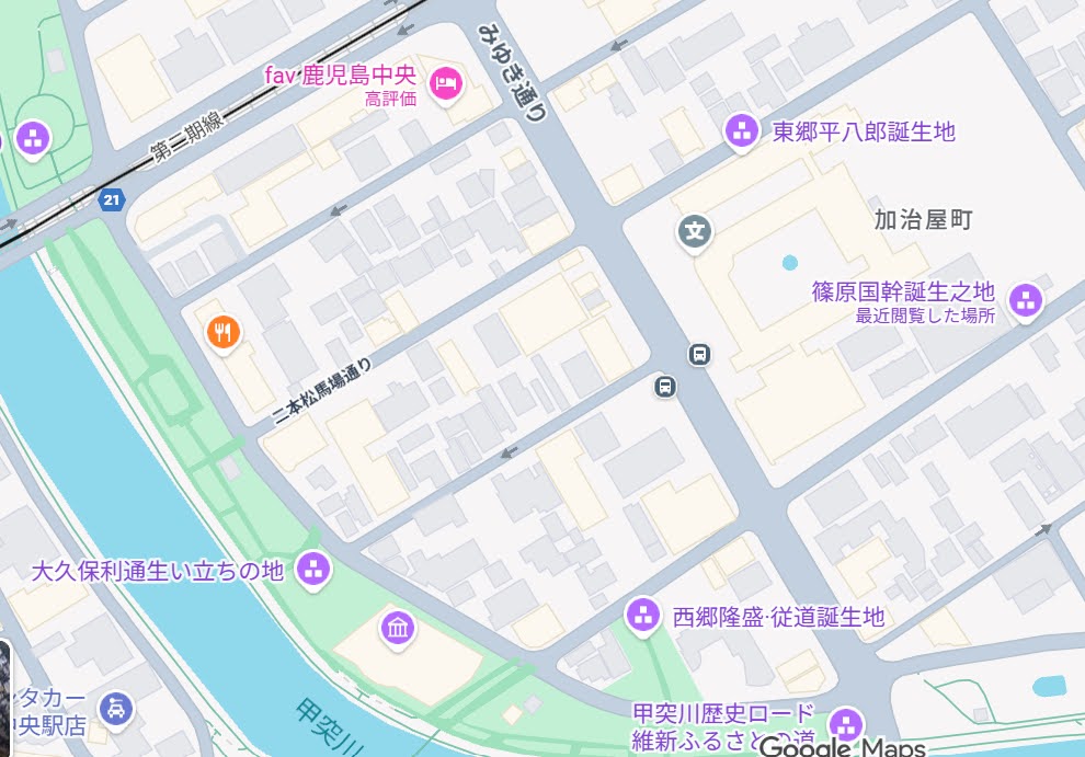 kome2009's tweet photo. 故郷鹿児島にもみゆき通りがある事を、前回帰省時に知ったけど、、さすがの御威光で偉人がめちゃ生まれてる（時系列） https://t.co/JaNcoBGmwt