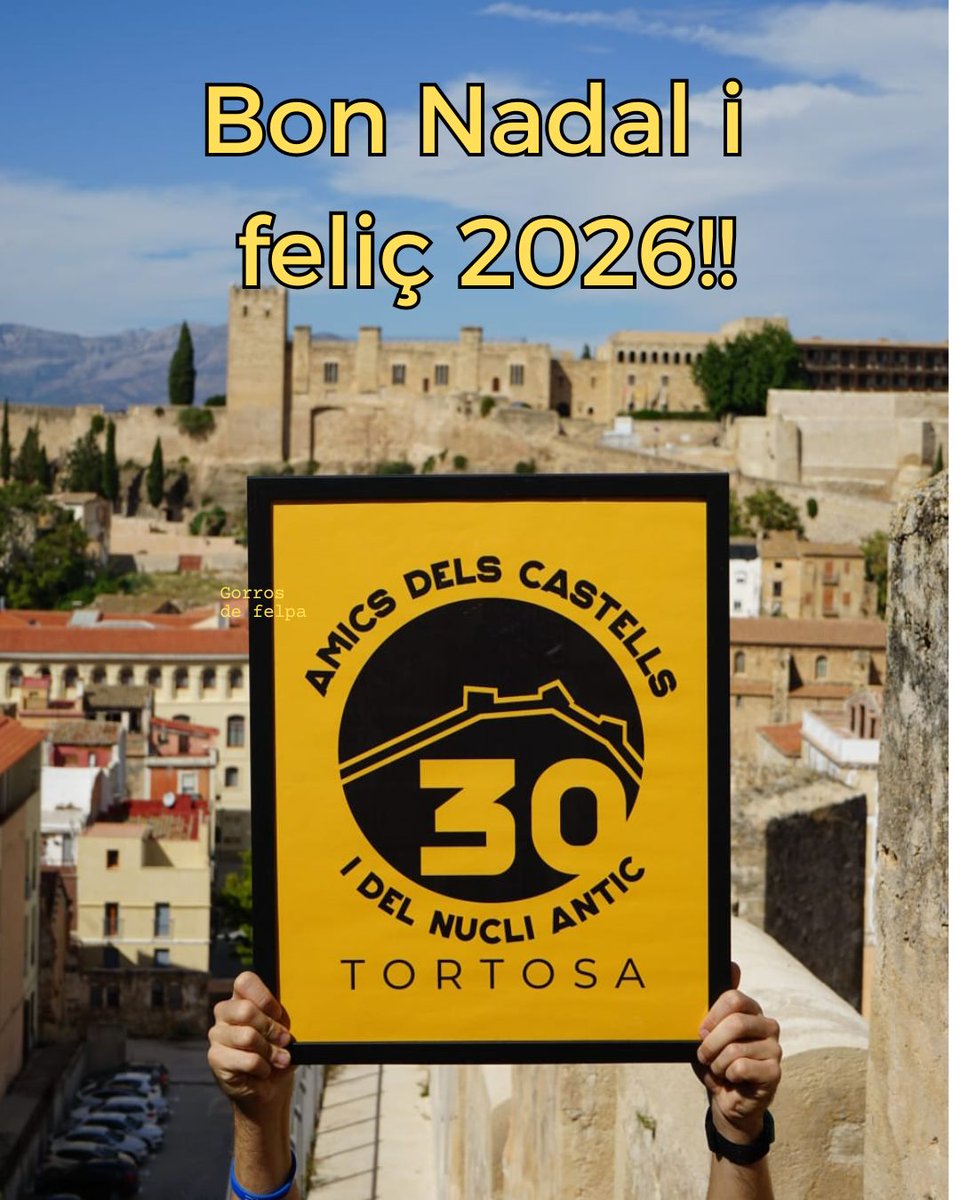 Amics dels Castells i del Nucli Antic de Tortosa tweet media