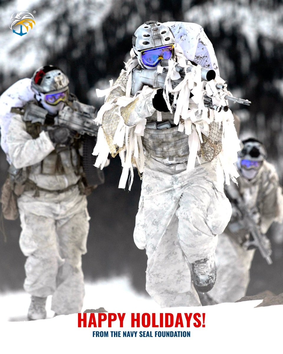 NavySEALfnd's tweet image. Happy Holidays from your teammates at the Navy SEAL Foundation!

#NavySEALFoundation