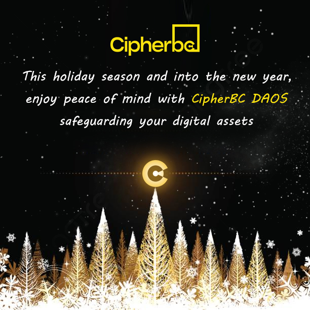CipherBC's tweet photo. 🎄🎅 Merry Christmas!
A huge thank you to the entire #CipherBC  team, we’ve helped our clients securely process 24.30M+ transactions.

As we move forward, we look to serve more industries worldwide, enabling secure, compliant asset digitization and enhancing #liquidity through our DAOS.

🔐 Built with care. Delivered with trust. 
#MerryChristmas #DigitalAssetSecurity #InstitutionalCustody #MPCSecurity