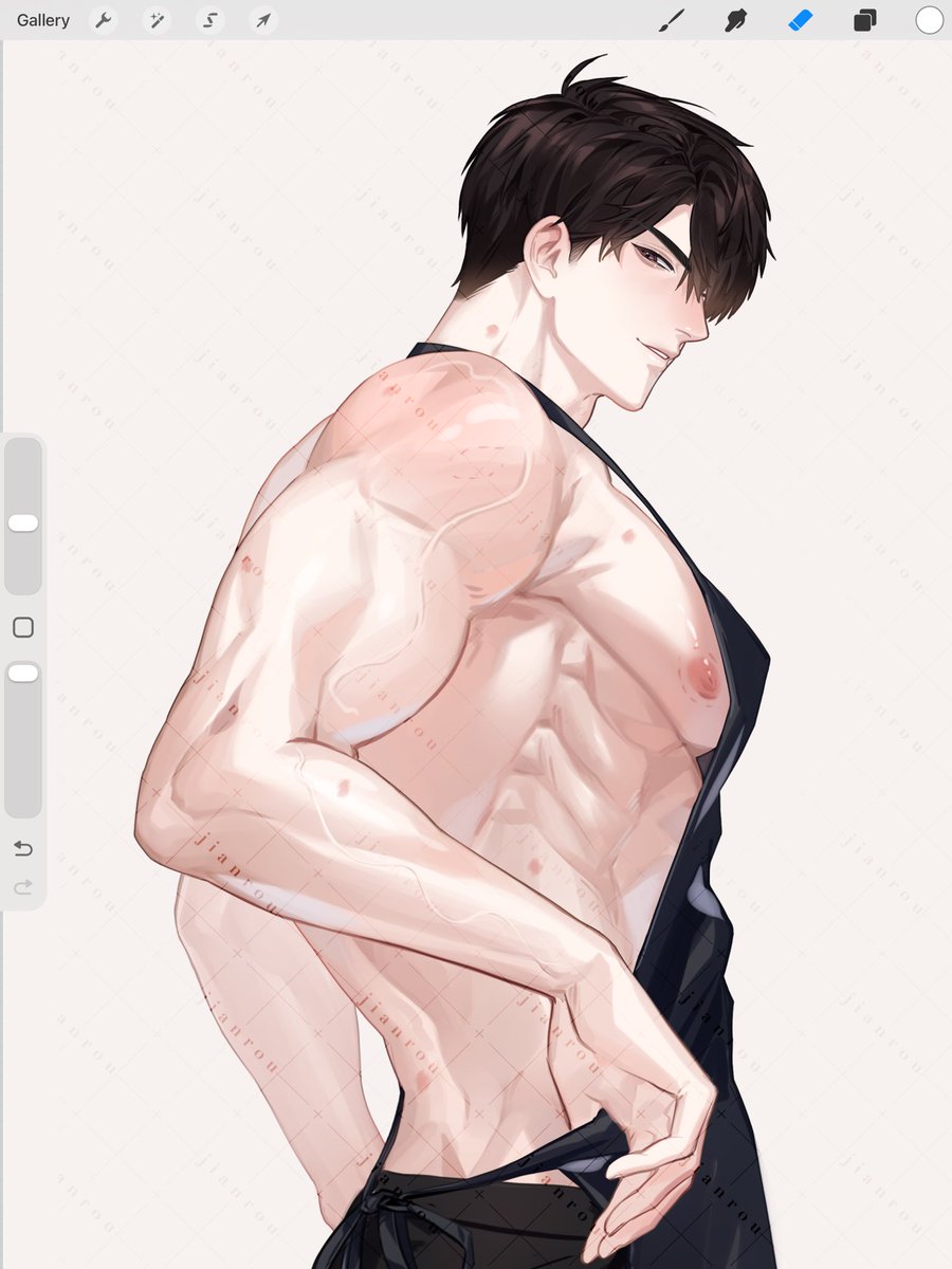 Caleb 🍎 
Apron series ！