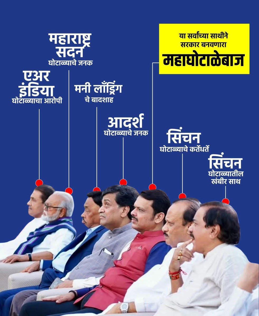 andharesushama's tweet image. ठाकरेंनी युती केली म्हणजे सत्तेसाठी असं जर फडणवीसंच म्हणणं असेल तर मग अजित पवार अशोक चव्हाण आणि शिंदे सोबत असणारे तमाम भ्रष्टाचारी यांच्यासोबत भाजपने केलेली युती म्हणजे काय आध्यात्मिक समागम आहे का ?