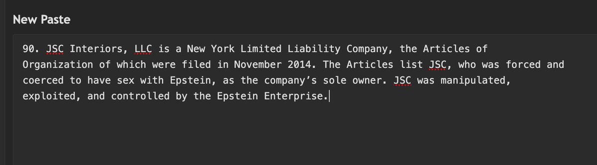 Mano, me contaram isso eu tinha CERTEZA que era mentira pq n é possível tanta incompetênca, mas é vdd

Os caras publicaram os Epstein Files todos redatados

Mas eles só colocaram um fundo preto no texto no Adobe Acrobat, ainda dá pra vc copiar p outro arquivo e ler tudo KKKKKKKKK