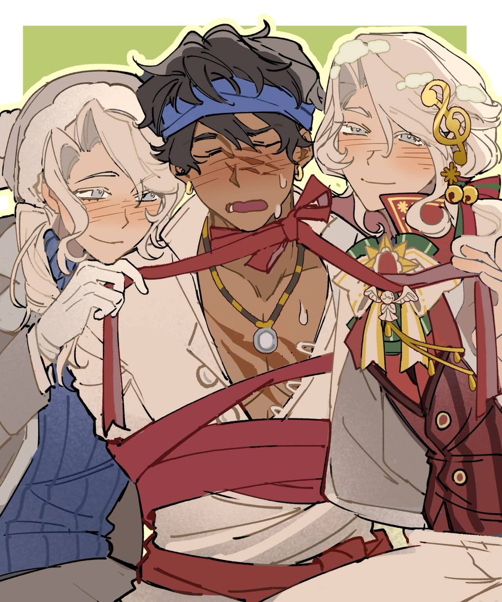 🎄🎄⛄ALL I want for Christmas is YOU⛄🎶🎶
#IdentityV #第五人格イラスト 
 #バツ作 #ganrick